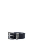 Armani Exchange Logo Genuine Leather Belt