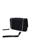 Love Moschino Logo Quilted Vegan Leather Crossbody Bag