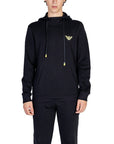 Emporio Armani Logo Hooded Pullover Cotton-Blend