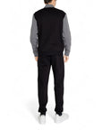 EA7 By Emporio Armani Logo Athleisure Cotton-Rich Performance Tracksuit