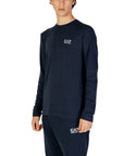 EA7 By Emporio Armani Cotton-Rich Long Sleeve Top