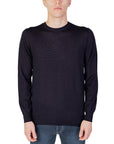 Liu Jo Solid Color Pure Cotton Minimalist Sweater