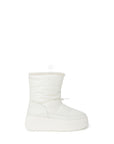 Ash All White Chunky Fleece-Lined Boots