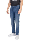 Boss Medium Wash Straight Leg Fit Jeans