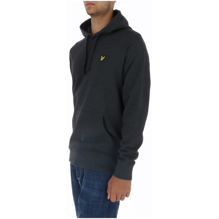 Lyle & Scott Logo Hooded Pullover 100% Cotton