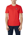 Le Coq Sportif Logo Pure Cotton Athleisure Red T-Shirt