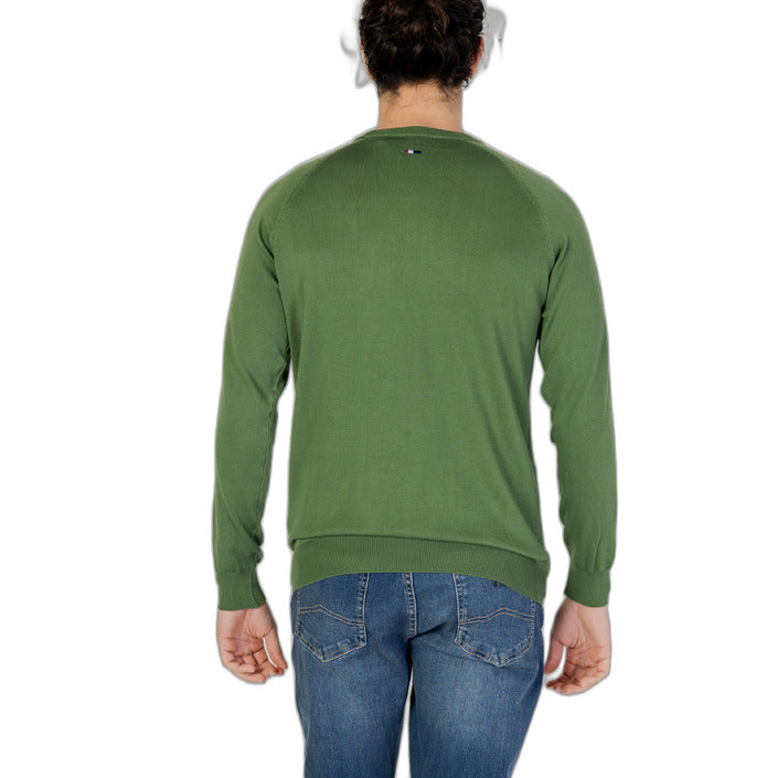 U.s. Polo Assn. Logo Pure Cotton Sweater - Green