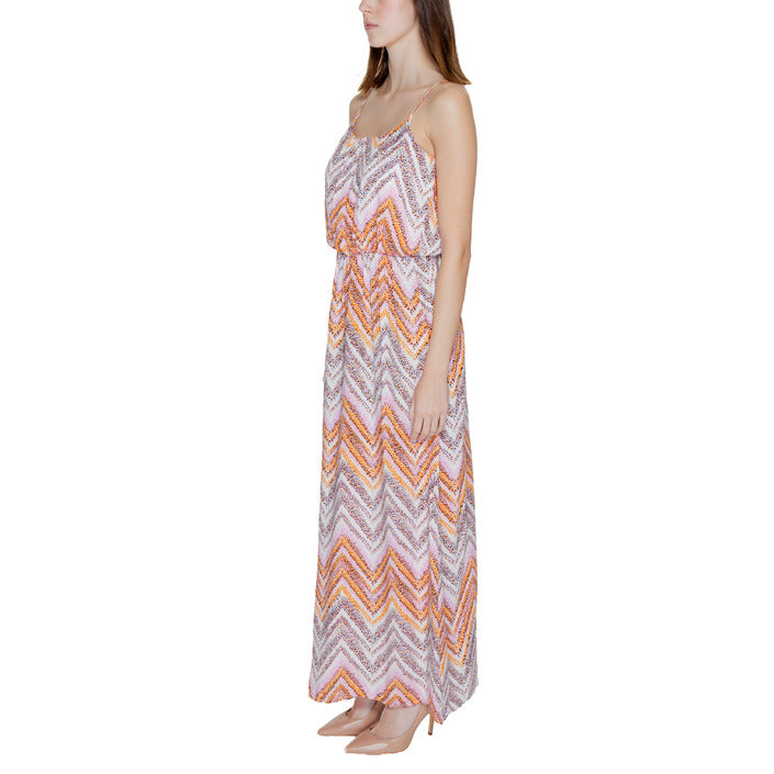 Only Abstract Patterned Thin Strap Maxi Dress - 2 Styles