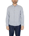 Hamaki-Ho Striped 100% Linen Shirt