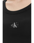 Calvin Klein Jeans Logo Cotton-Rich Tank Top