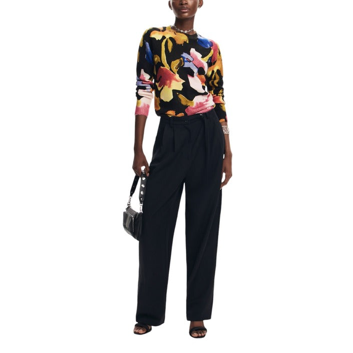 Desigual Floral Knit Top & Sweater