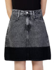 Calvin Klein Jeans Logo Mini Denim Skirt