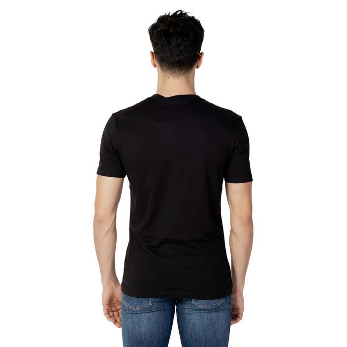 Calvin Klein Jeans Logo 100% Cotton T-Shirt - black