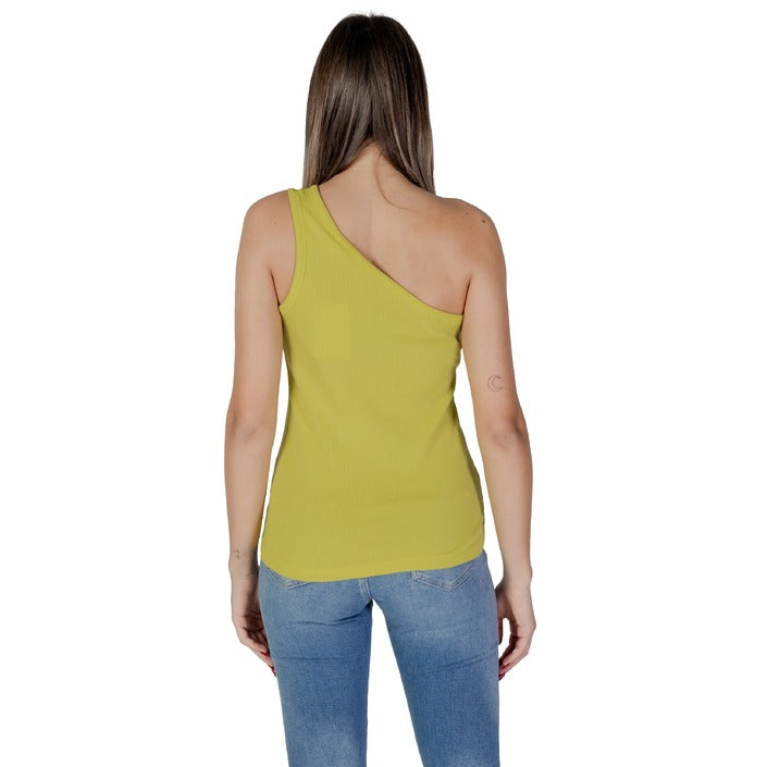 B.Young Cotton One Shoulder Top