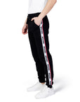 Moschino Logo Black Joggers Cotton-Rich