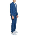 Mulish Pinstripe Full Suit - Blue