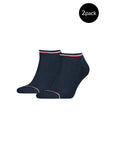 Tommy Hilfiger Minimalist Cotton-Rich Extra Low Cut Socks Multiple Colors - 2 Pack