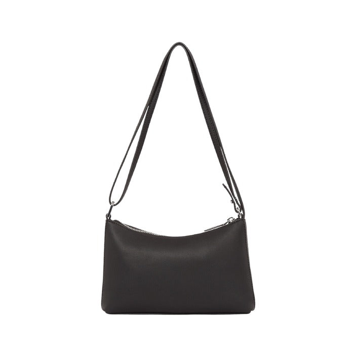 Calvin Klein Logo Slim Profile Black Handbag