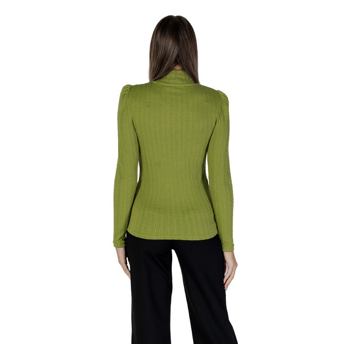 B.Young Turtleneck Skivvy Sweater Top Green