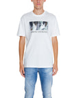 Armani Exchange Logo 100% Cotton Crewneck T-Shirt