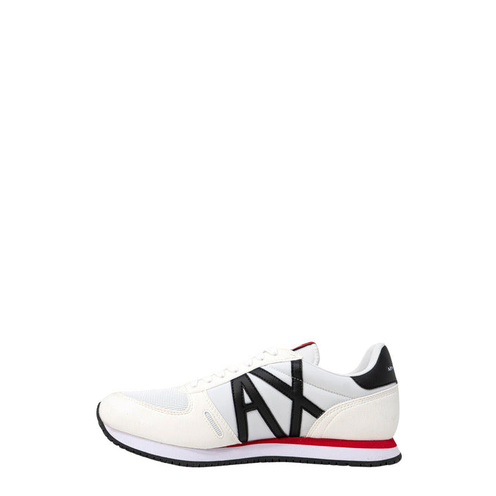 Armani Exchange Logo Low Top Lace Up Sneakers