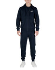 EA7 By Emporio Armani Logo Athleisure Cotton-Rich Performance Tracksuit Set