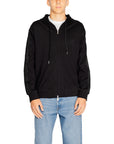 Armani Exchange Logo 100% Cotton Hooded Pullover