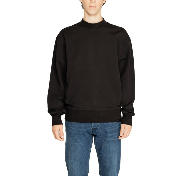 Calvin Klein Minimalist Cotton-Blend Crewneck Sweatshirt