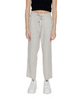 Street One Minimalist Ankle Length Baggy Pants 100% Linen