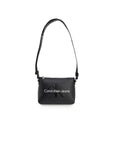 Calvin Klein Jeans Logo Thick Strap Vegan Leather Shoulder Bag