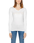 Guess Logo Cotton-Rich Long Sleeve Top