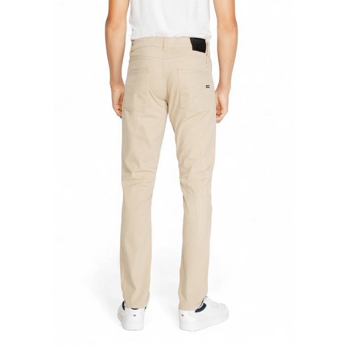 Gas Logo Beige Color Chinos Straight Leg Fit