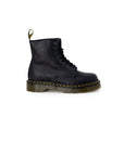 Dr. Martens Logo All Black Genuine Leather Lace-Up Boots