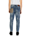 Gianni Lupo Distressed & Ripped Straight Leg Fit Jeans