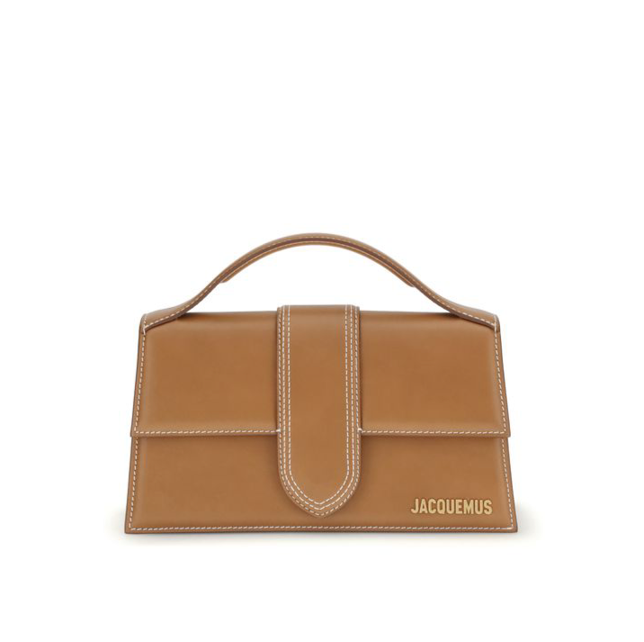 Jacquemus Brown Leather Le Grande Bambino Handbag
