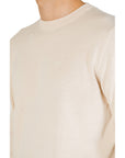 Gas Minimalist Crewneck Sweater - Beige