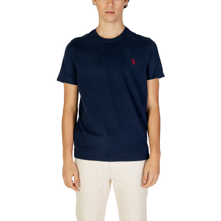 U.S. Polo Assn. Logo 100% Cotton Crewneck T-Shirt