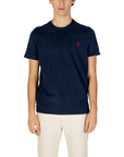 U.S. Polo Assn. Logo 100% Cotton Crewneck T-Shirt