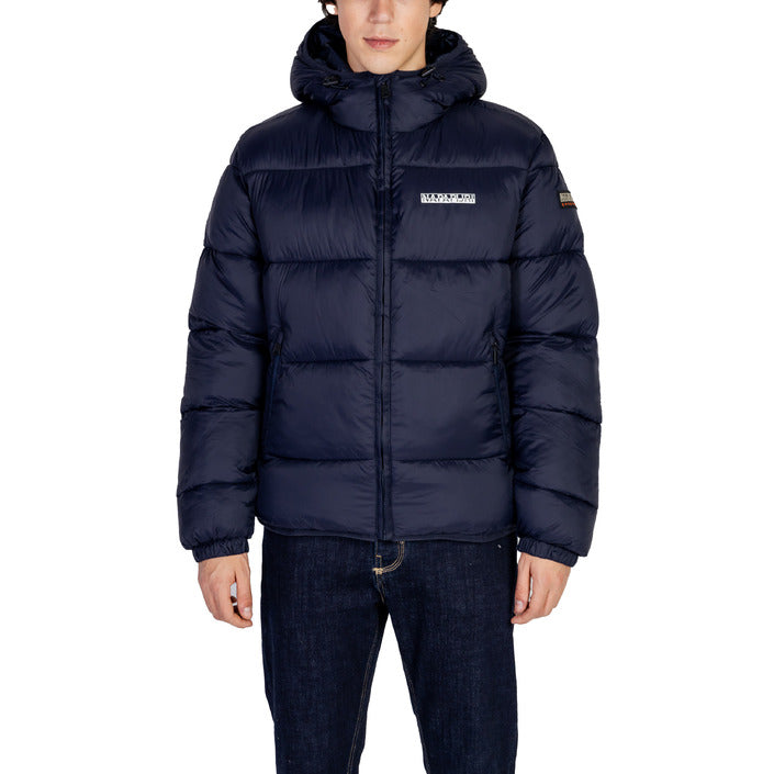 Napapijri Logo Hooded Puffer Jacket