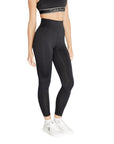 Calvin Klein Sport Logo Athleisure Crop Black Leggings