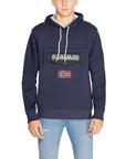 Napapijri Logo Cotton-Blend Hooded Pullover