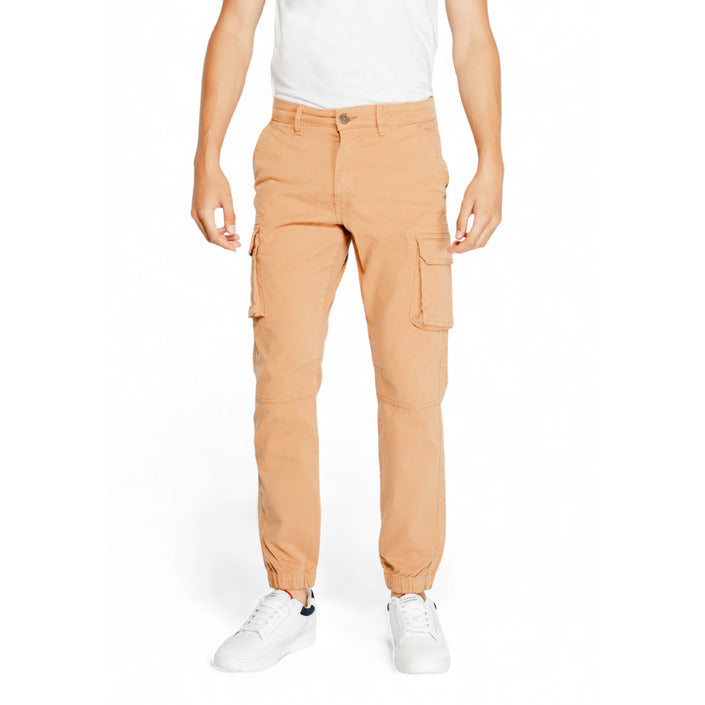 Gas Logo Cotton-Rich Cargo Joggers