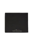 Tommy Hilfiger Logo Genuine Leather Black Wallet 