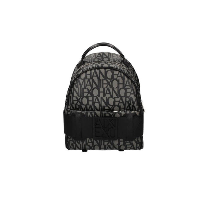 Armani Exchange Logo Monogram Backpack - 100% Cotton