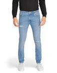 Jack & Jones Distressed & Ripped Light Wash Jeans