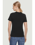 Calvin Klein Jeans Logo Athleisure Cotton-Blend T-Shirt