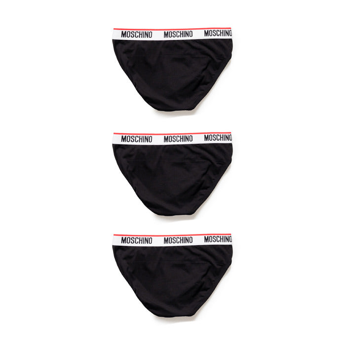 Moschino Underwear Logo Cotton Stretch Briefs - 3 Pack