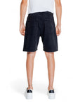 Jack & Jones Minimalist Black Denim Shorts