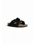 Birkenstock Minimalist Suede Leather Double Strap Sandals