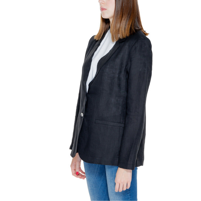 Street One 100% Linen Black Blazer